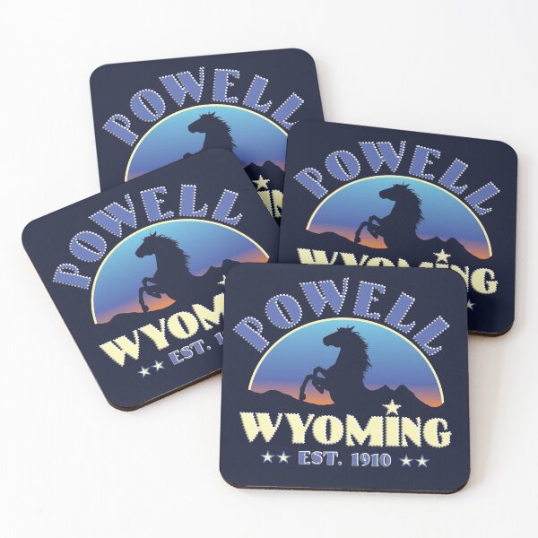 Item preview, Powell, Wyoming Wild Horse Gifts designed and sold by NoBonesLife.