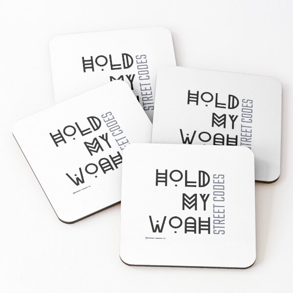 Item preview, hold my woah street codes streetwear urban style clothing brand designed and sold by OVERSAI.