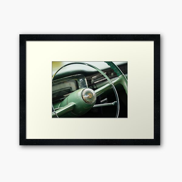 Elegant Steering - Coupe deVille Framed Art Print
