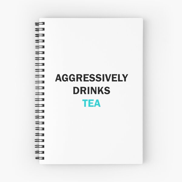 Item preview, Aggressively drinks tea  designed and sold by Moraable.