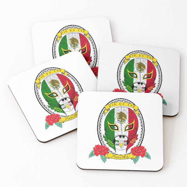 Item preview, Mexican Skull luchador designed and sold by SixthSolArt.