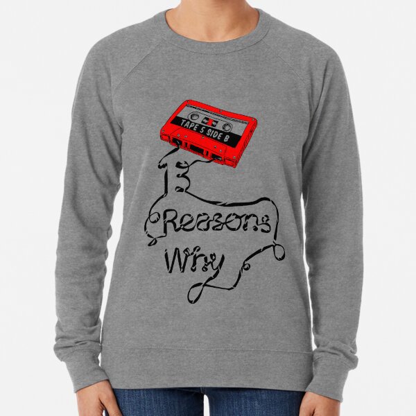 Press Play - 13 Reasons - Hoodie / Hoody - TV - Fan - Merch - Series - Clay