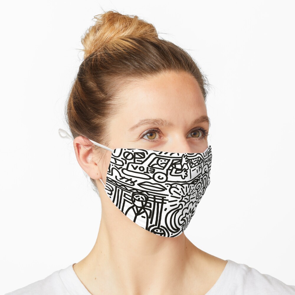 Famous impatient patient mask Mask