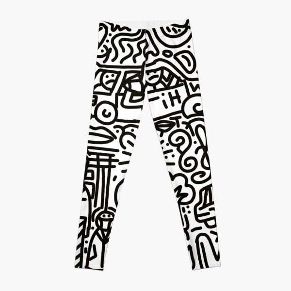 Famous impatient patient mask Leggings