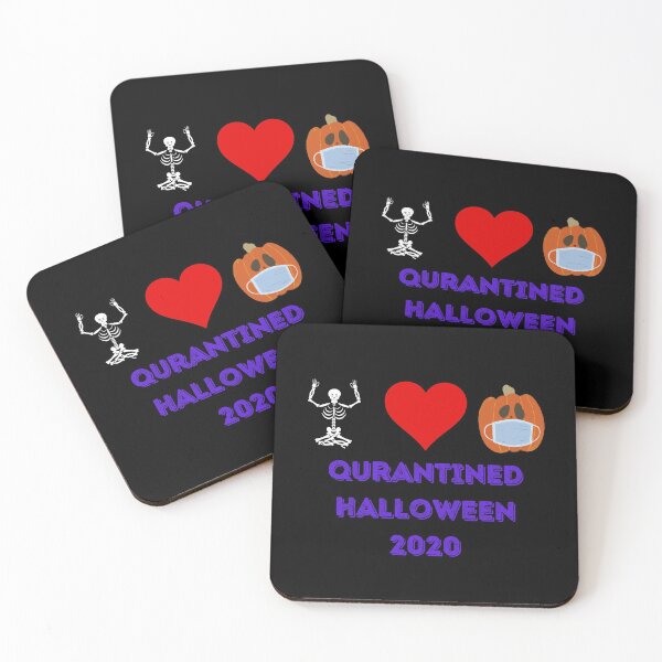 Item preview, peace love halloween, quarantined halloween 2020 designed and sold by Hey-Nice-Shirt.