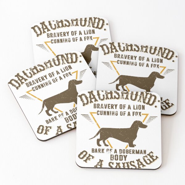 Item preview, Dachshund Bravery Bark Cuerpo designed and sold by Wienerful.