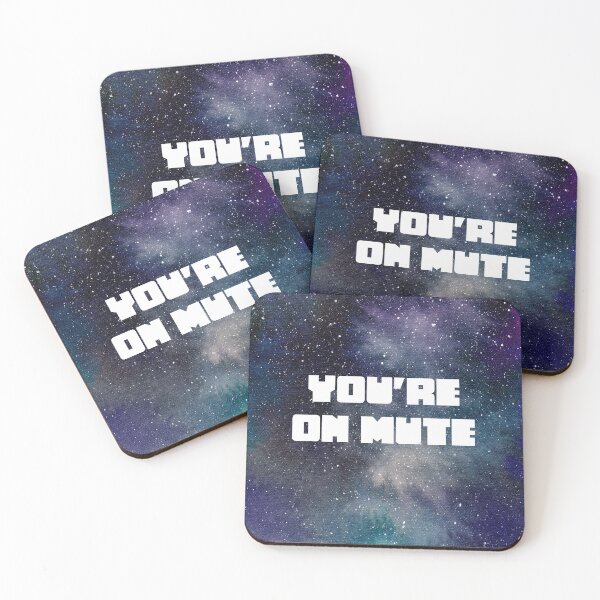 Item preview, You're on Mute (Starry) designed and sold by auvincentlai.