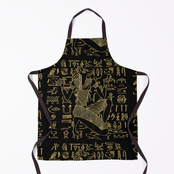 Item preview, Egyptian Anubis & Hieroglyphics designed and sold by BizzyBzzz.