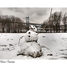 Astoria Snowman by ponycargirl