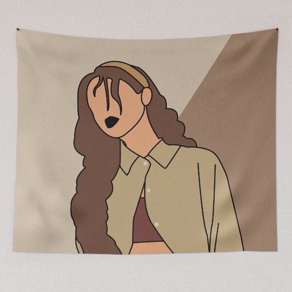 Item preview, Minimalist Feminine Portrait - Ulzzang designed and sold by newera-lineart.
