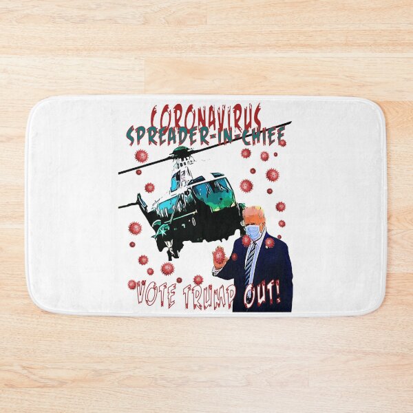 Item preview, Wacky & Fun Design, “CORONAVIRUS SPREADER-IN-CHIEF, VOTE TRUMP OUT!”  Apparel & Accessories designed and sold by Joanenices.