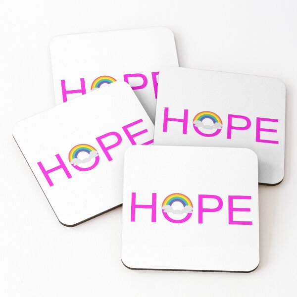 Item preview, HOPE with rainbow  designed and sold by Artstastic.
