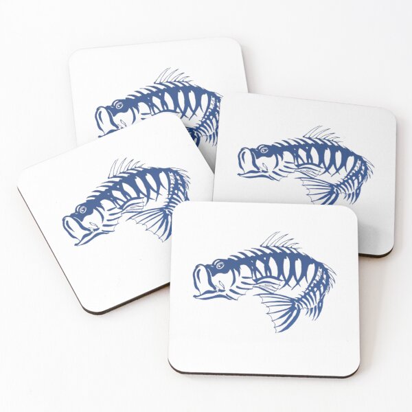 Item preview, Blue Striped Bass Skeleton designed and sold by mdmarauder.