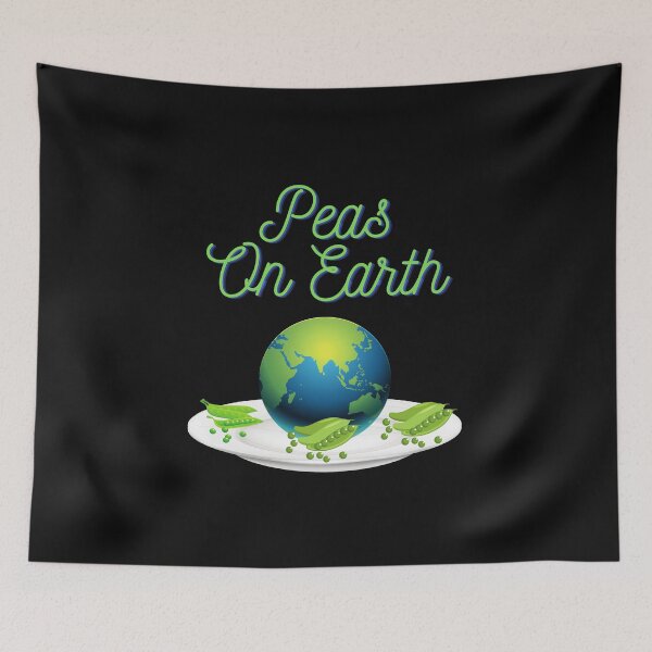 Item preview, peas on earth, peas, peace on earth, earth, funny, world peace, pun, peas on earth christmas jumper, christmas, food, foodie, peace, peas on earth funny, peas on earth gifts, designed and sold by bimmer325.