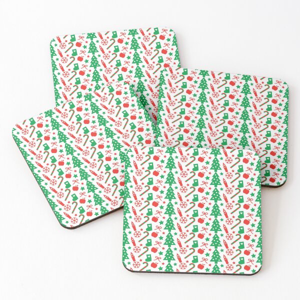 Item preview, Festive Christmas Pattern in green and red designed and sold by RaionKeiji.