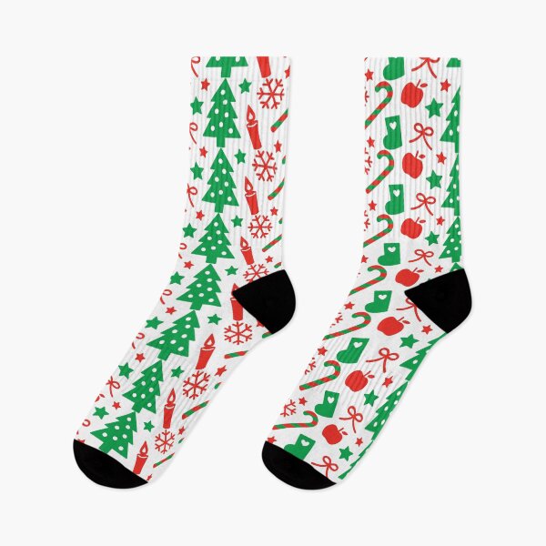 Item preview, Festive Christmas Pattern in green and red designed and sold by RaionKeiji.