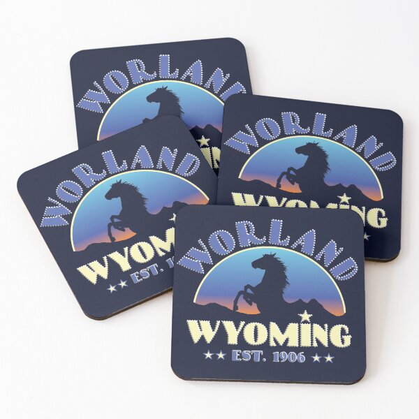 Item preview, Worland, Wyoming Wild Horse Gifts designed and sold by NoBonesLife.
