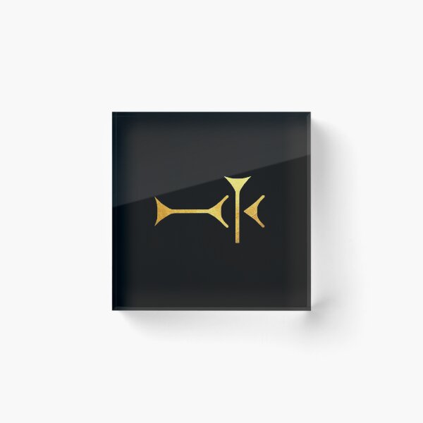 Item preview, Gold “TI”, Akkadian/Hittite cuneiform for Life designed and sold by DotorEaon.
