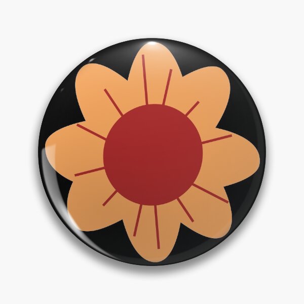 Item preview, Mid Century Sunflower in Black designed and sold by AngieHursh.