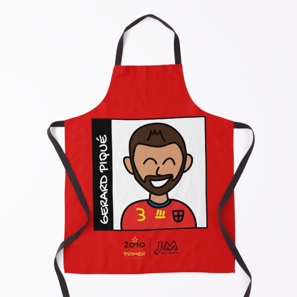 Aperçu de l'œuvre Gerard Pique - Equipe nationale espagnole - Coupe du monde 2010 créée et vendue par jesumedina.