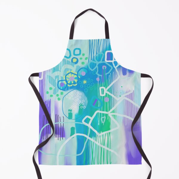 Item preview, Contemporary Blue Floral designed and sold by porter-mckeenn.