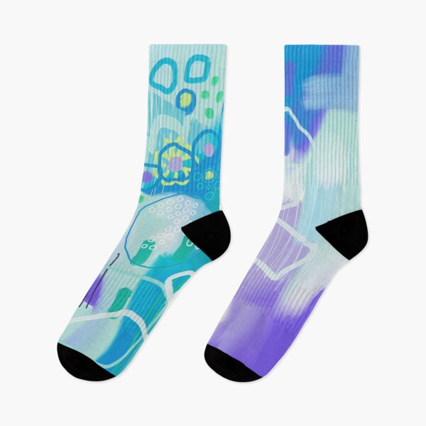 Item preview, Contemporary Blue Floral  designed and sold by porter-mckeenn.