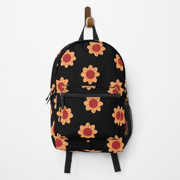 Item preview, Mid Century Sunflower Pattern in Black designed and sold by AngieHursh.