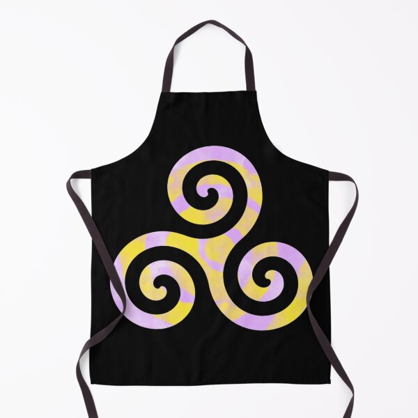 Item preview, Celtic Triskele 3 - Black background designed and sold by NYXFN.