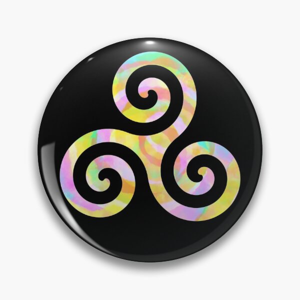 Item preview, Celtic Triskele 4 - Black background designed and sold by NYXFN.