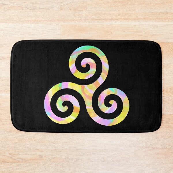 Item preview, Celtic Triskele 4 - Black background designed and sold by NYXFN.