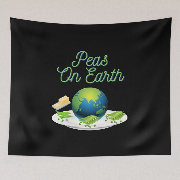 Item preview, Peas, peas on earth, peace on earth, earth, funny, world peace, pun, peas on earth christmas jumper, christmas, food, foodie, peace, peas on earth funny, peas on earth gifts, designed and sold by bimmer325.
