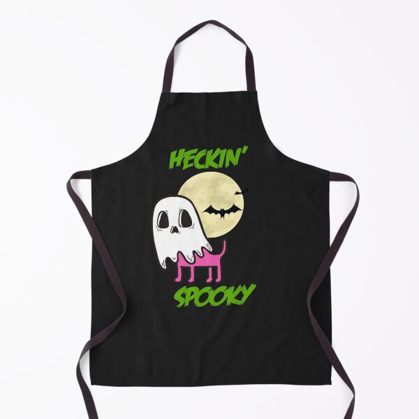 Item preview, Heckin' Spooky Cute Halloween Ghost Dog designed and sold by Customlyyoursco.