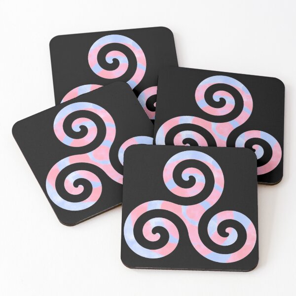 Item preview, Celtic Triskele 5 - Black background designed and sold by NYXFN.