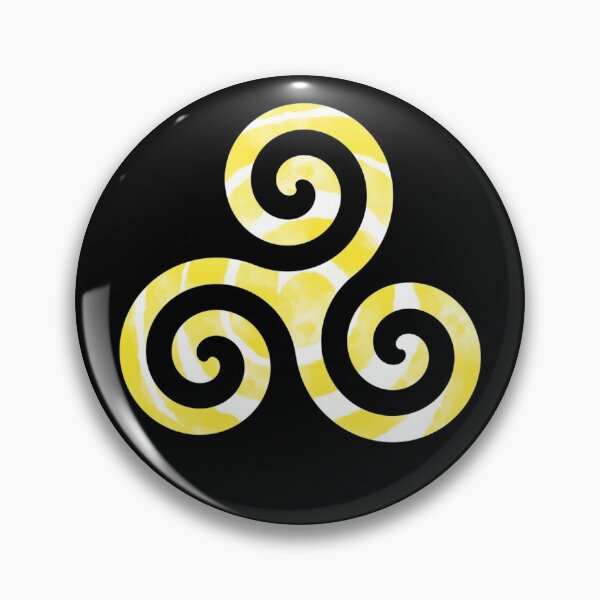 Item preview, Celtic Triskele 6 - Black background designed and sold by NYXFN.