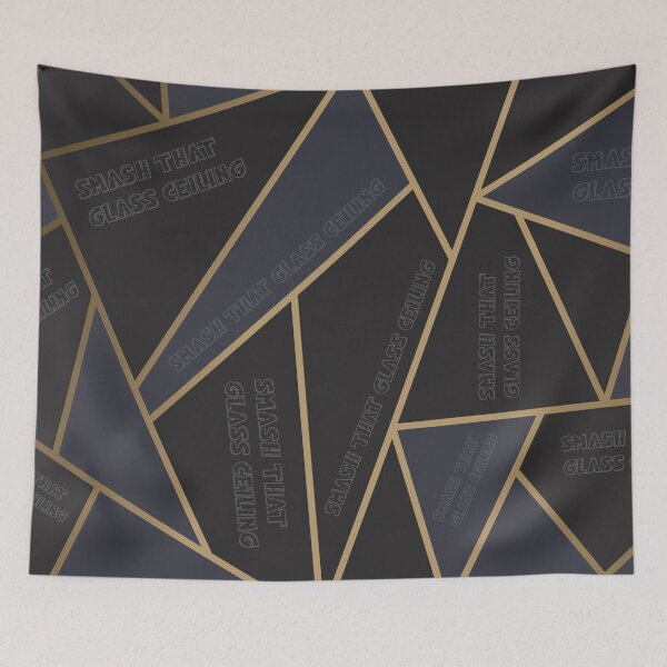 Item preview, Smash That Glass Ceiling! (Navy/Grey) designed and sold by HeraAndKosmos.