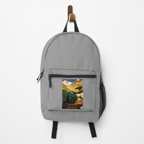 Item preview, Columbia Icefield retro poster designed and sold by CorasPosters.
