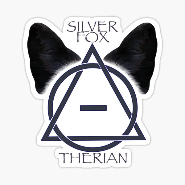 10/50pcs Therian Symbol stikcers Fox Therian graffiti Stickers for