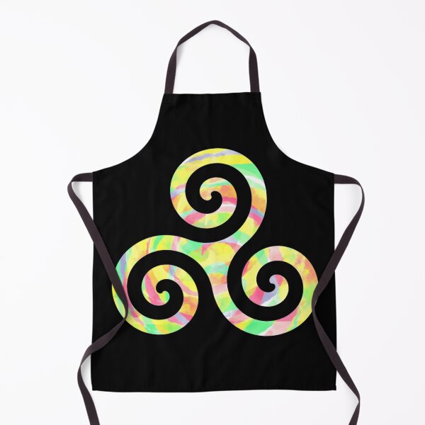 Item preview, Celtic Triskele 7 - Black background designed and sold by NYXFN.