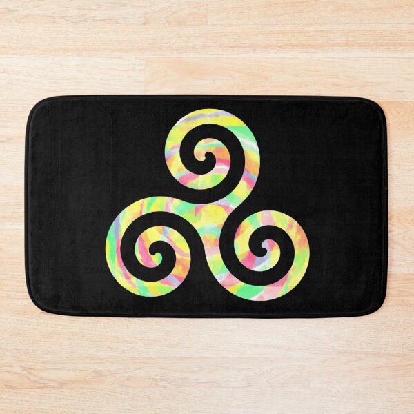 Item preview, Celtic Triskele 7 - Black background designed and sold by NYXFN.