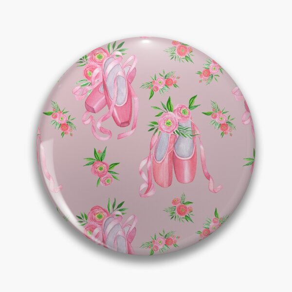 Item preview, Ballet Shoe and Flower Pattern designed and sold by Oak Mountain.