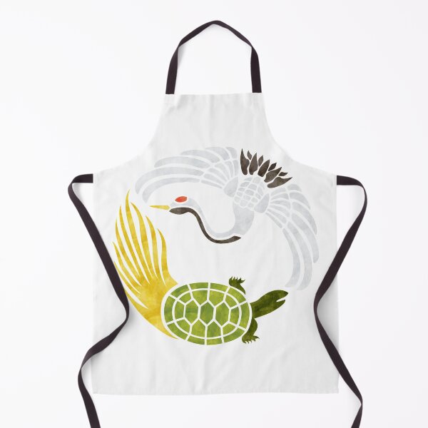 Item preview, Crane and turtle Yin Yang designed and sold by RaionKeiji.