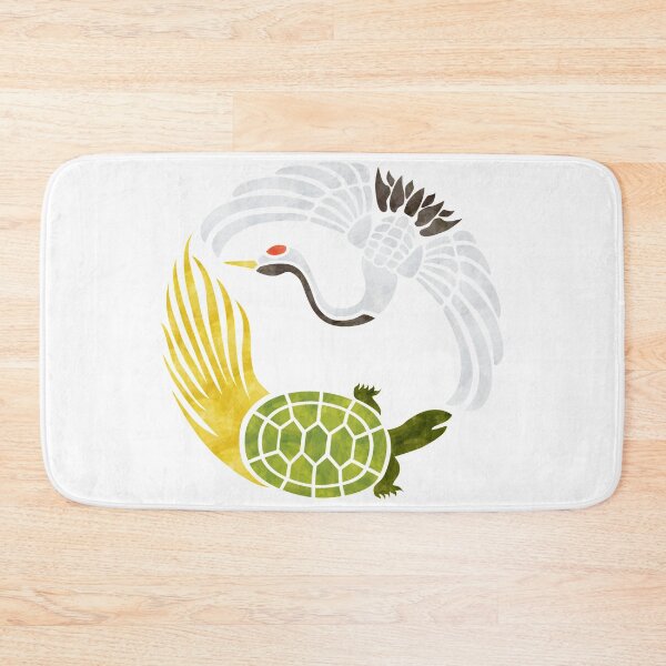 Item preview, Crane and turtle Yin Yang designed and sold by RaionKeiji.