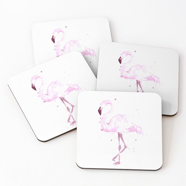 Item preview, Watercolor flamingo designed and sold by SAS4rt.