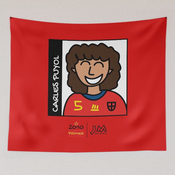 Item preview, Carles Puyol - Spanish National Team - 2010 World Cup designed and sold by jesumedina.