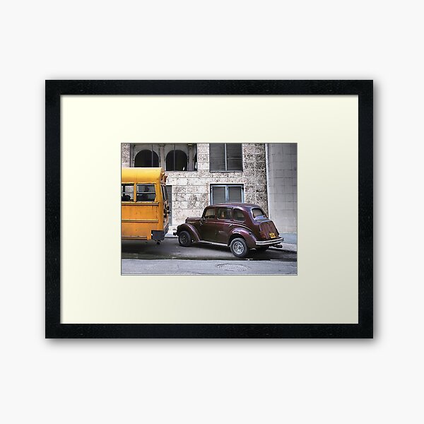 On Every Backstreet - Havana Framed Art Print