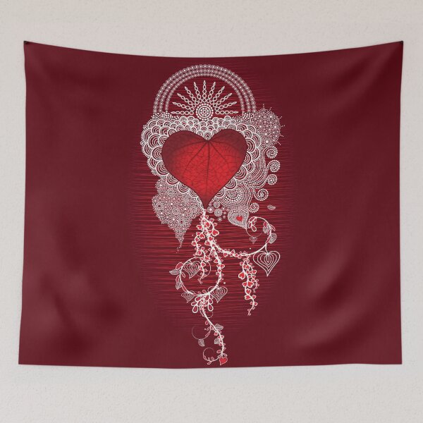Item preview, Red Heart Leaf - 01 designed and sold by serenaking.