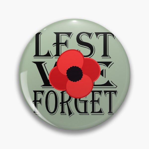 Item preview, Rememberance Day Poppy Lest We Forget | babyRAGE Item #I0005 designed and sold by babyrage.