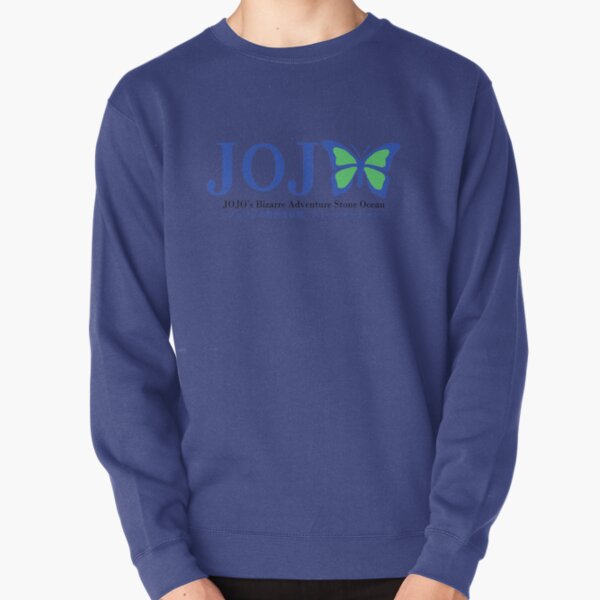 Logo de fan de Stone Ocean (Ver bleu) Sweatshirt épais