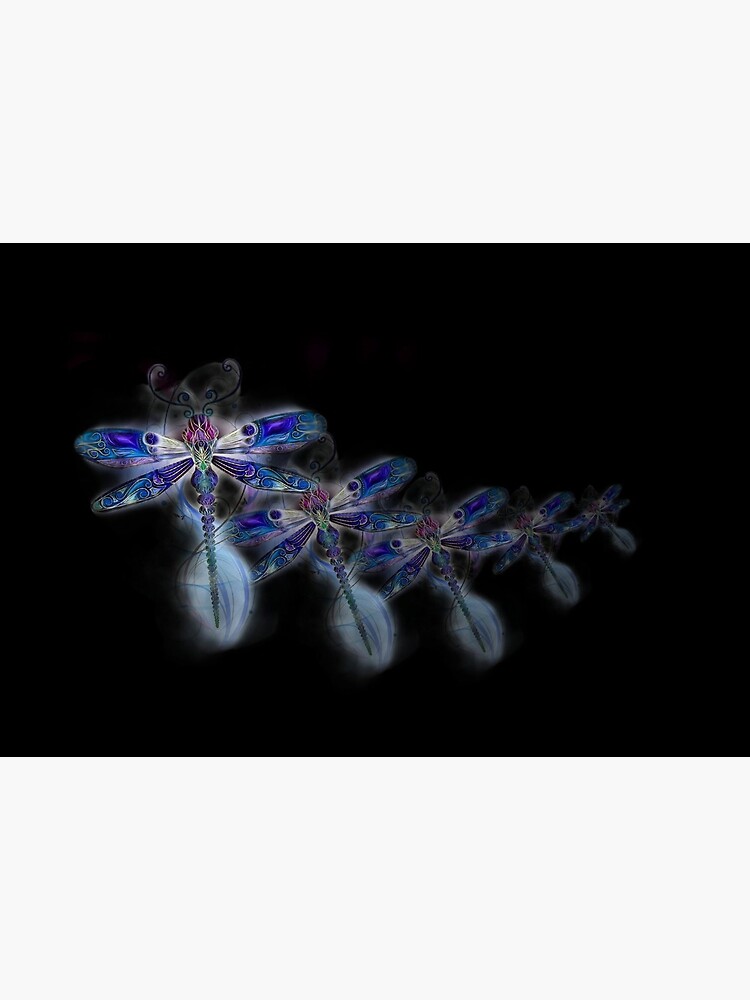 Dragonfly Swooshing Around by mikepil