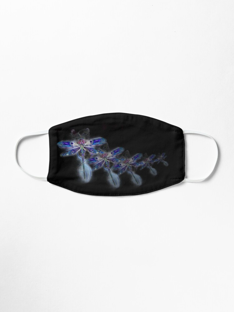 Alternate view of Dragonfly Swooshing Around Mask